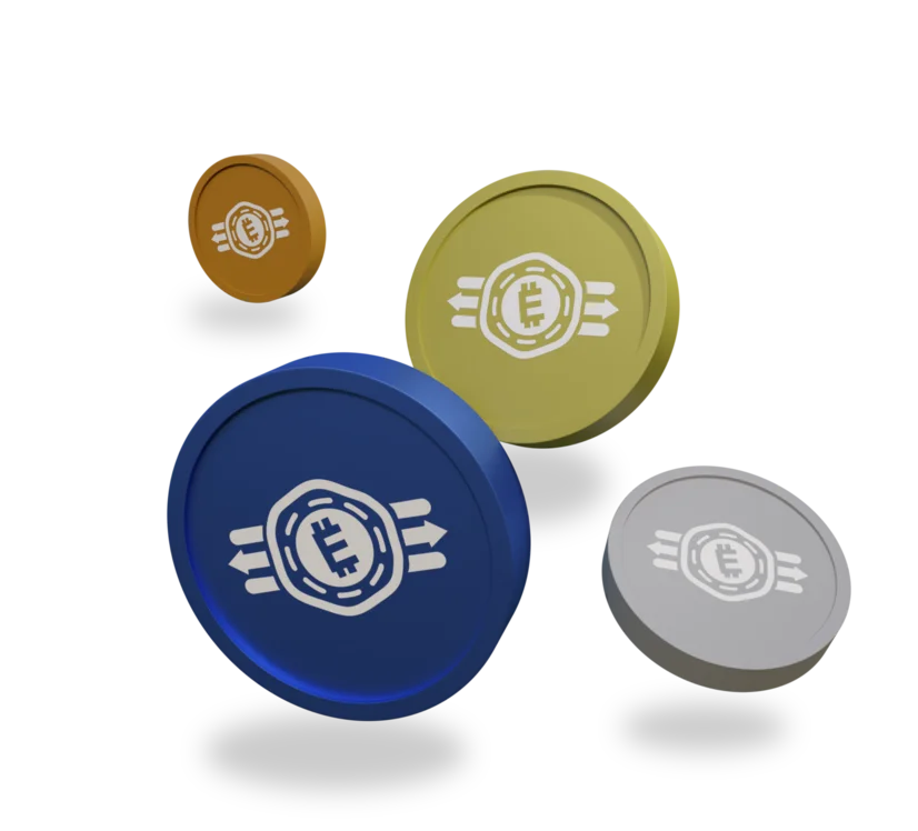 Icon of tokens